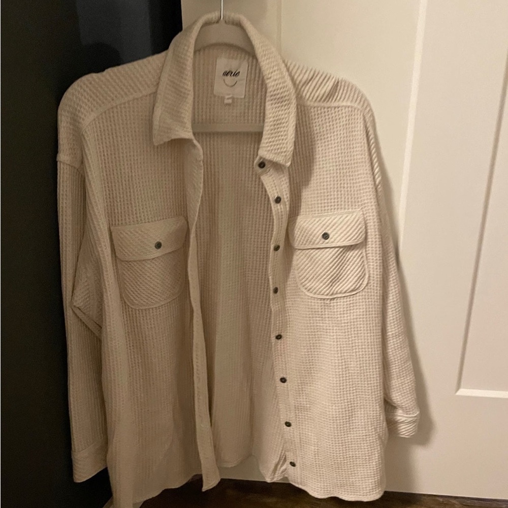 Aerie Waffle Shirt